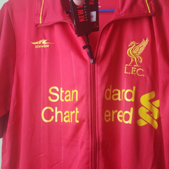 new line Shirts Nwt Standard Chartered Lfc Jersey Poshmark